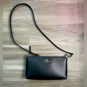 Kate Spade Black Leather Crossbody
